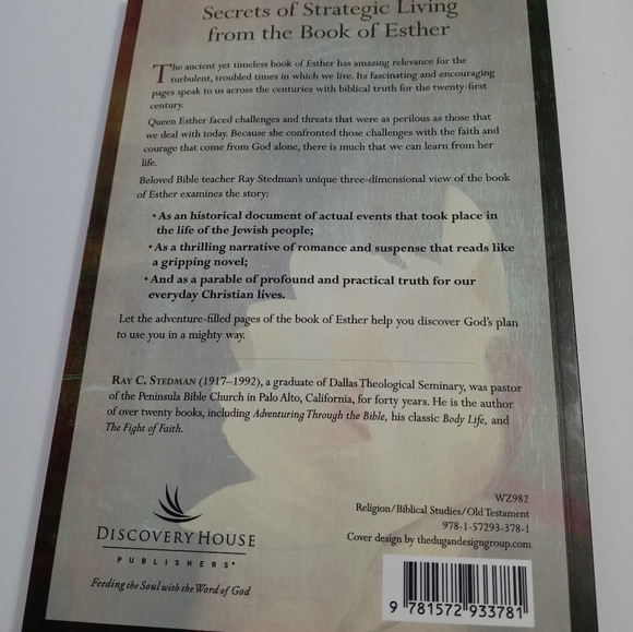 🏖 For Such A Time As This Secrets of Strategic Living from Book of Esther - Picture 2 of 3